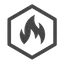 Grey WildFire Logo 64px